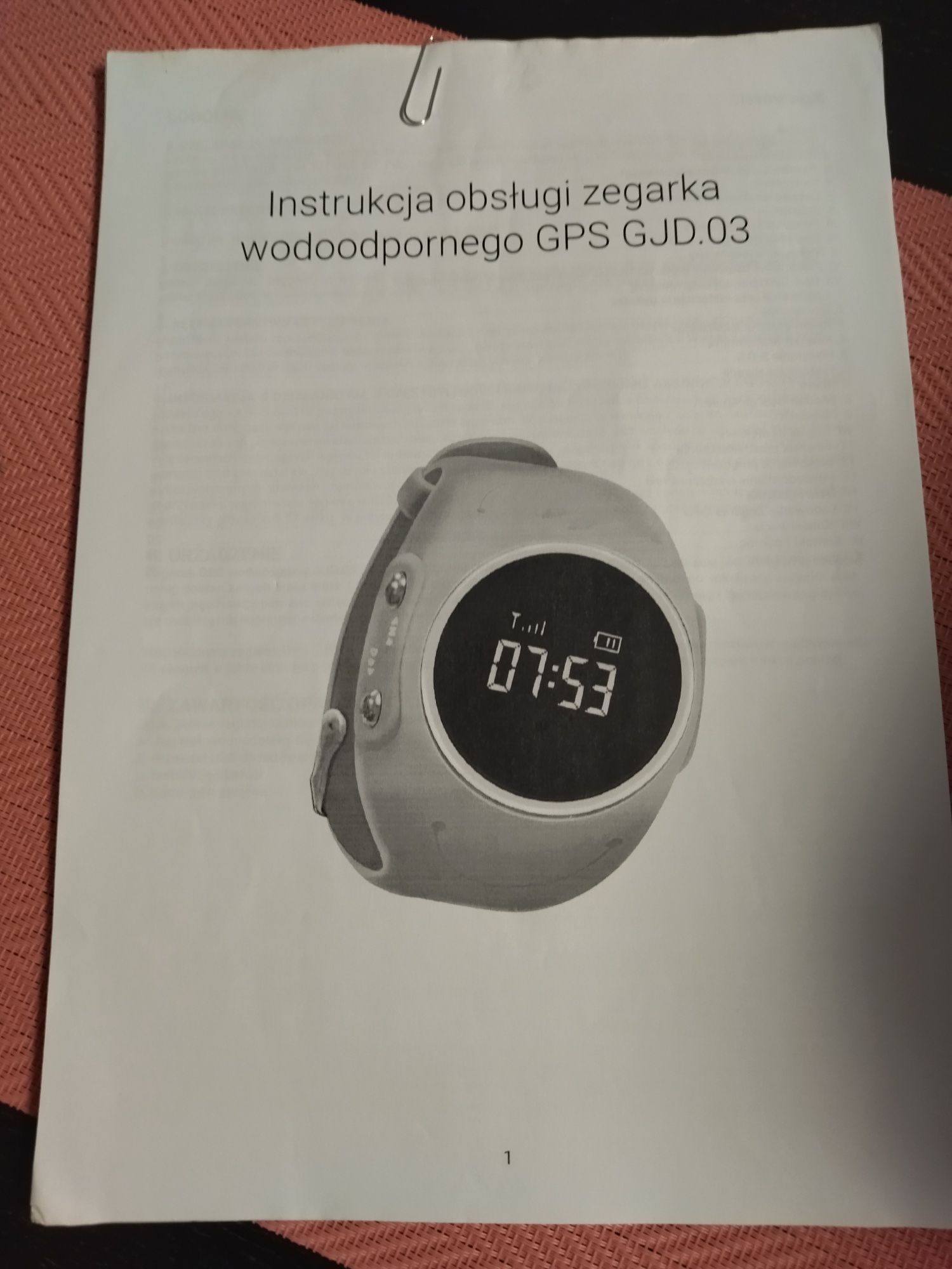 Zegarek Locon dla dzieci GPS z lokalizacją