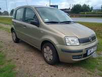 Fiat Panda 09rok 125t.km wspomaganie , zestaw głośnomówiący bluetooth
