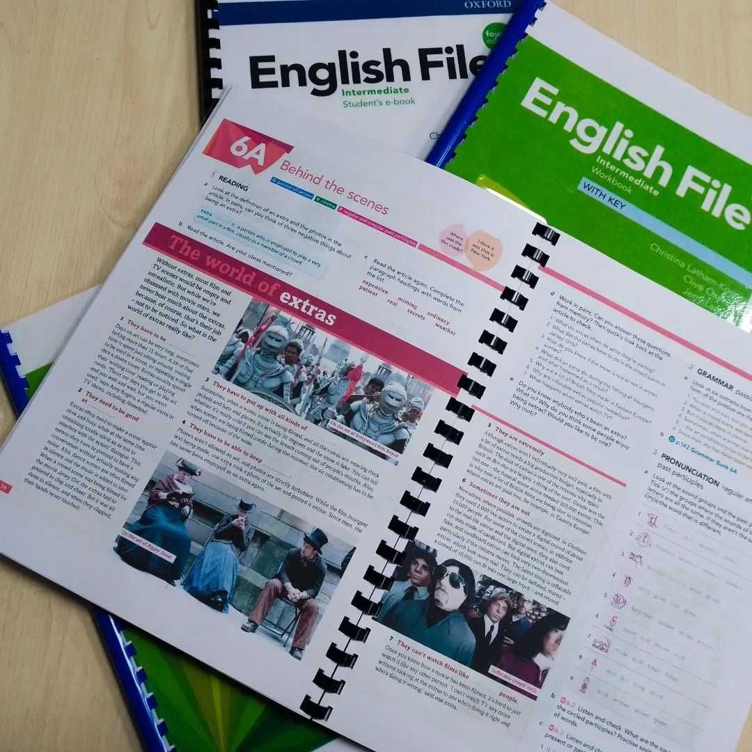 English File 4th - Beginner, Elementary, Pre, Intermediate, Upper, Adv