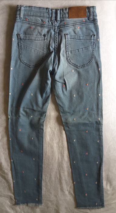 Calças de ganga  - slim fit - tam 9/10 anos