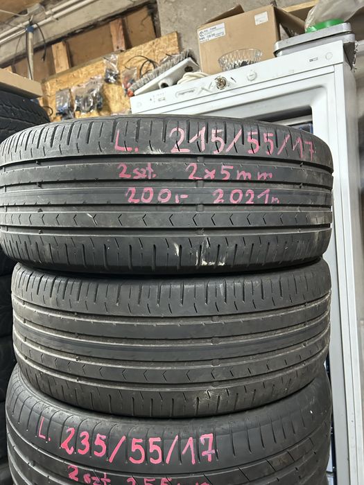 Ładne opony Continental 2021r - gwarancja,faktura