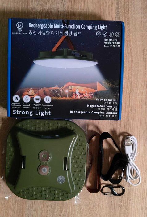 Кемпінгова лампа Світильник Ліхтар, Moslighting MOS-LY01-G 80 Вт