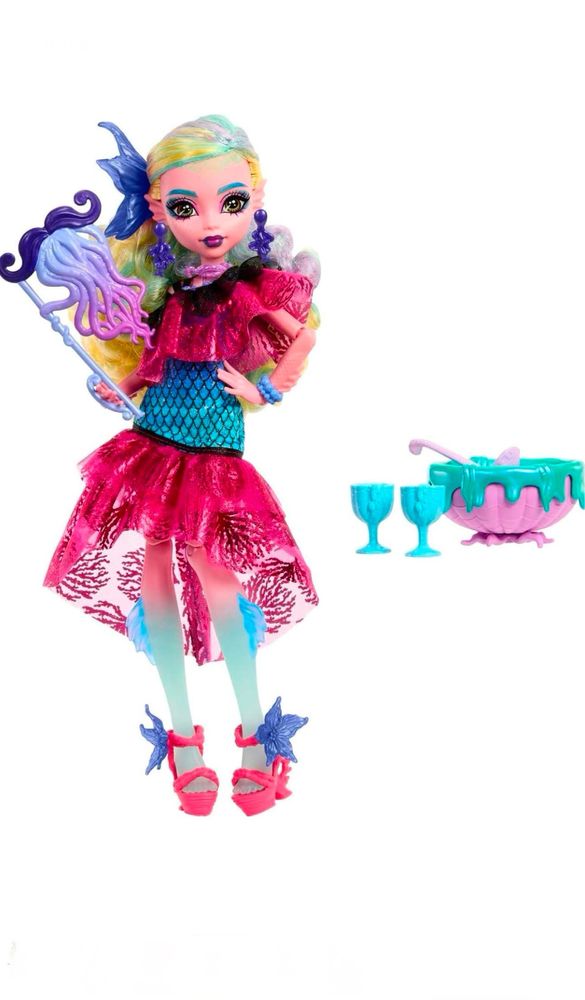 Лялька  Monster High Doll Lagoona Blue Лагуна Блу Бал Монстрів