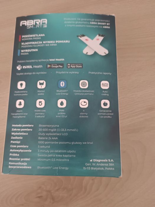 Glukometr Abra Smart NOWY