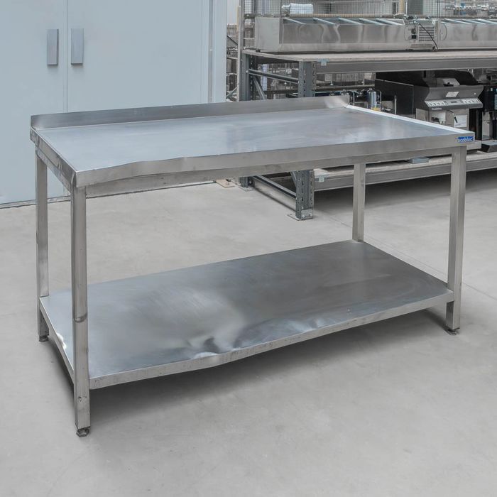 Stół gastronomiczny roboczy z półką ASCOBLOC 160x80x85 cm