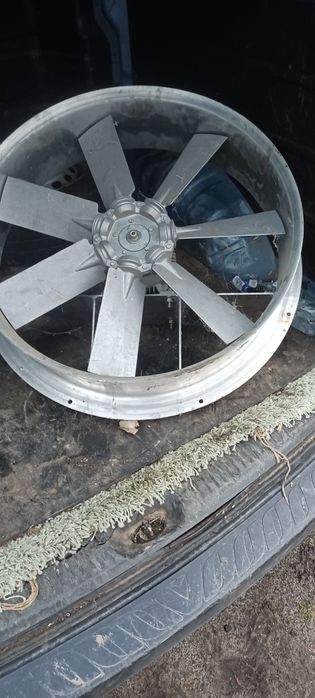 Wentylator aluminiowy silnikiem 2:2kw