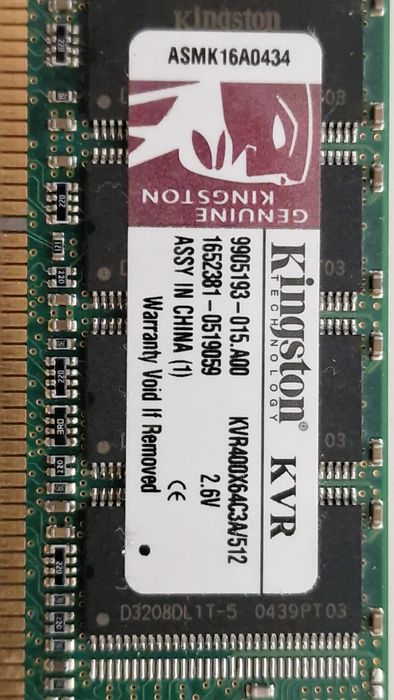 Moduły pamięci RAM