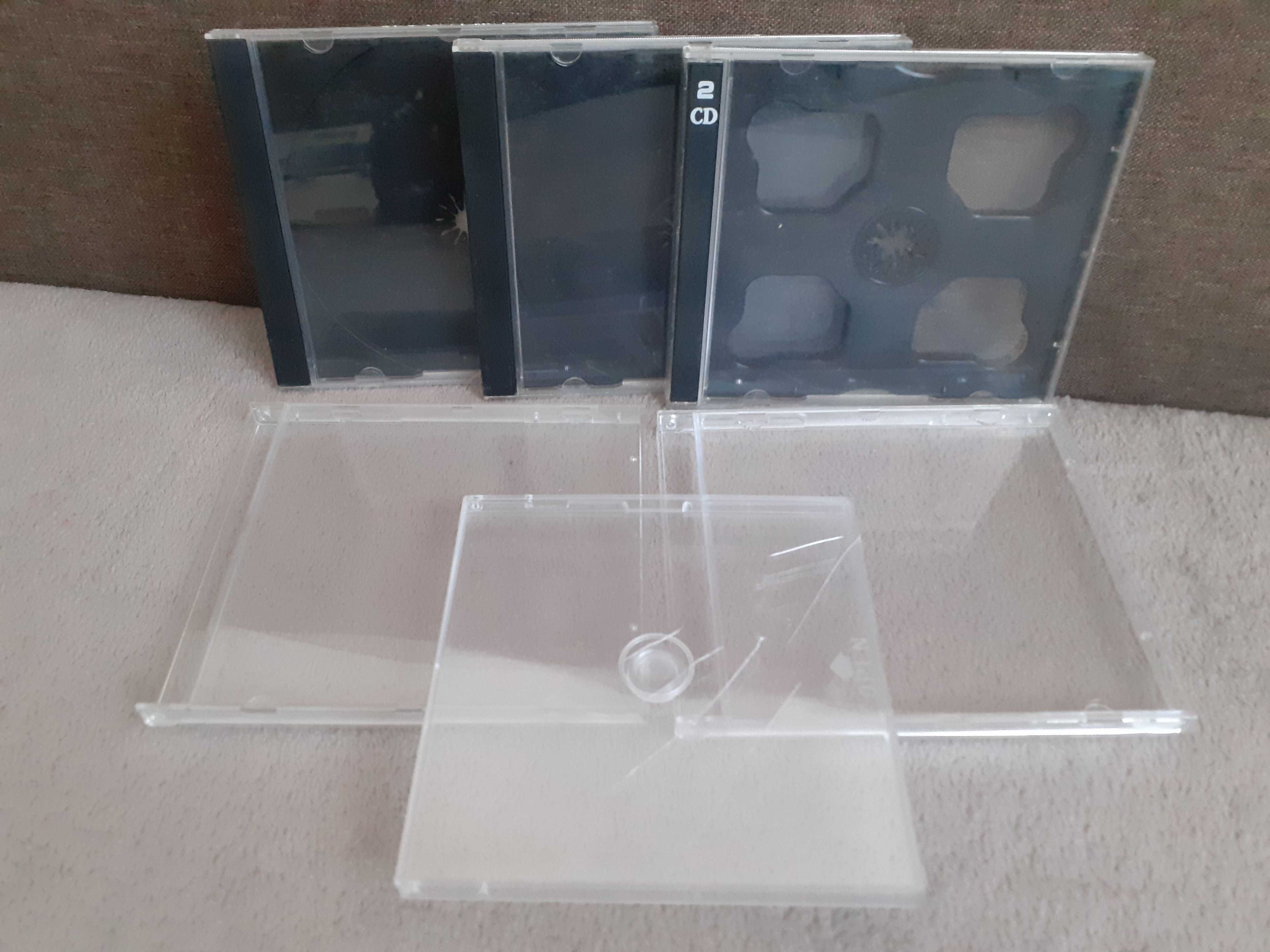 Pudełka CD DVD grube 6 szt. komplet