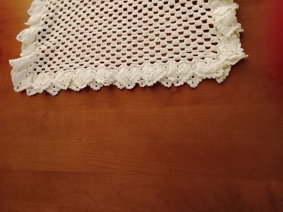 Naperon em crochê feito á mão