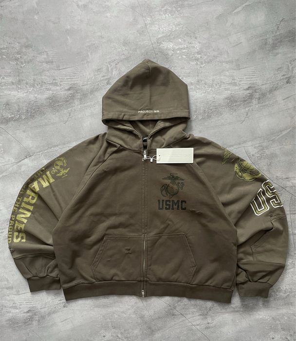 Зіп худі Project G/R - MARINES USMC