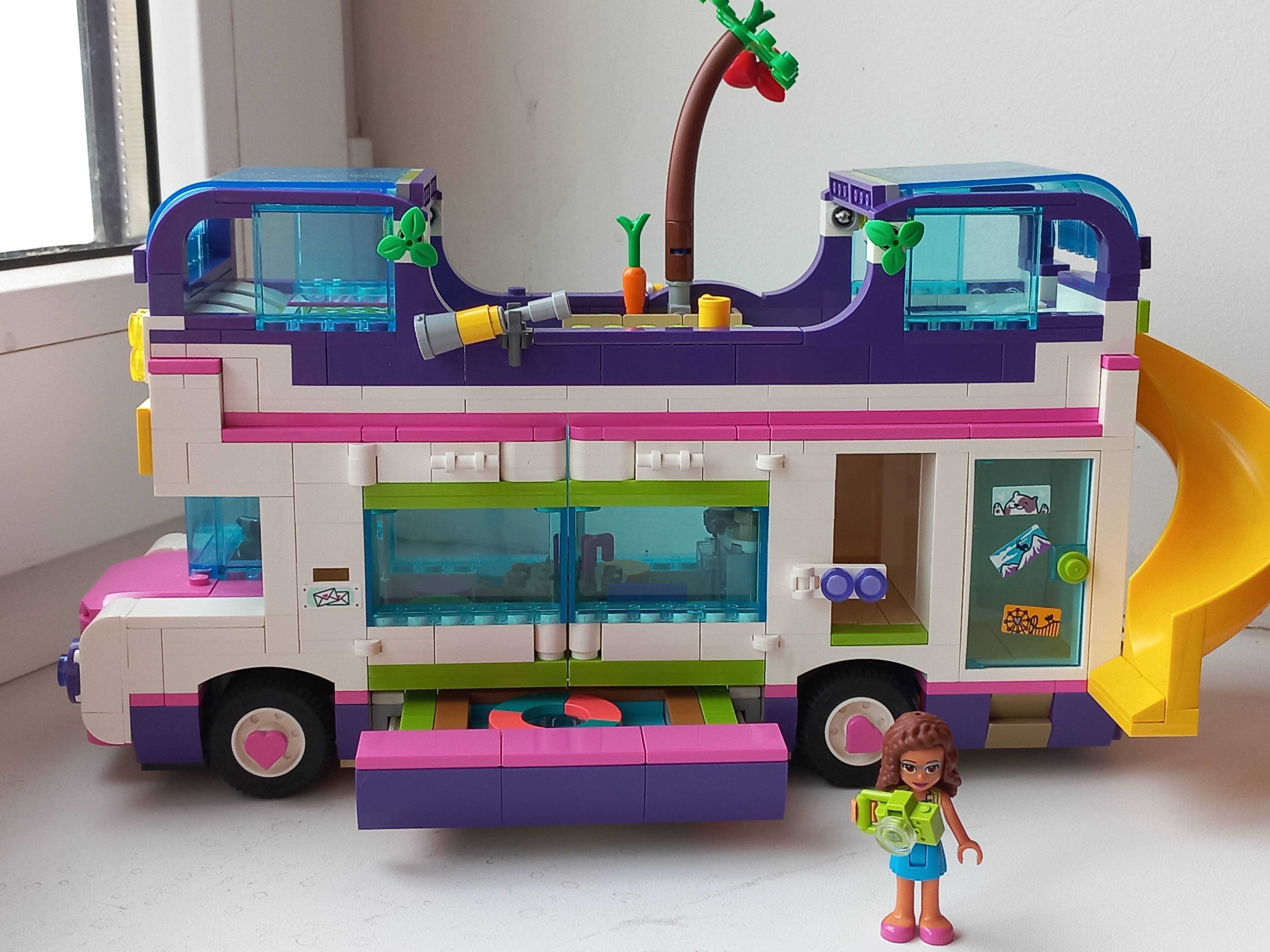Конструктор Lego Friends Автобус для друзів 778 деталей,коробка(41395)