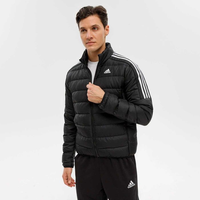 kurtka puchowa Adidas M L 38 40 czarna męska Essentials Down