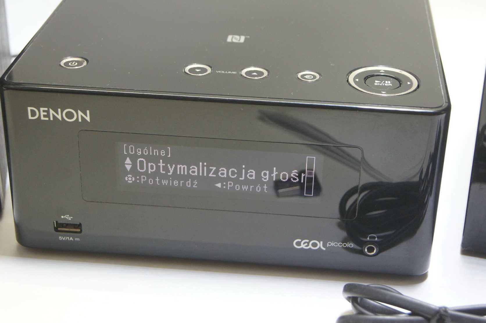 miniwieża DENON CEOL PICCOLO DRA-N4 / bluetooth , wi-fi / menu PL !