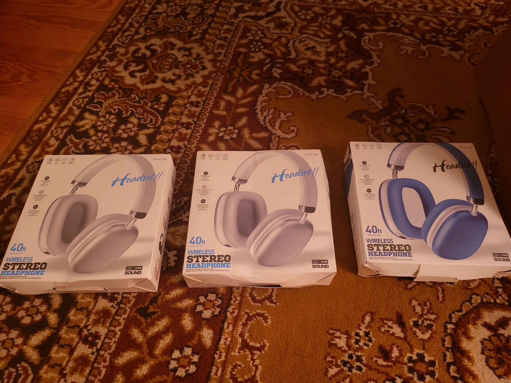 Sluchawki BT Wireless z kieszonka na microSd &HD quality sound *HiRes*