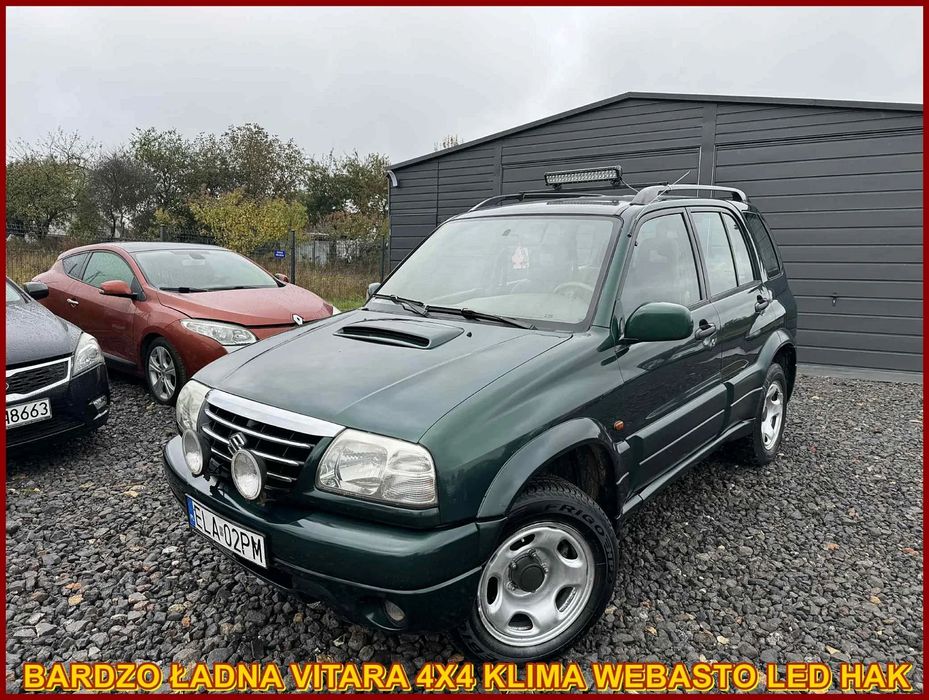 Suzuki Grand Vitara 2004 r 2.0D 109KM 4X4 Idealny Do Lasu Hak!! Nowe Opłaty Bez Korozji