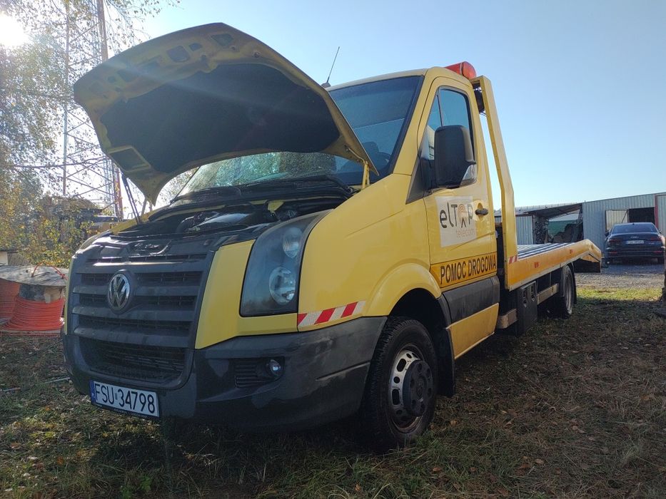 VW Crafter pomoc drogowa/autolaweta/Webasto