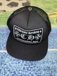 Chapéu chrome hearts preto