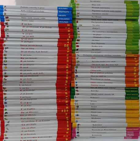 Strzałkowska ABC Uczę się 91 tomów komplet Książki do nauki dla dzieci