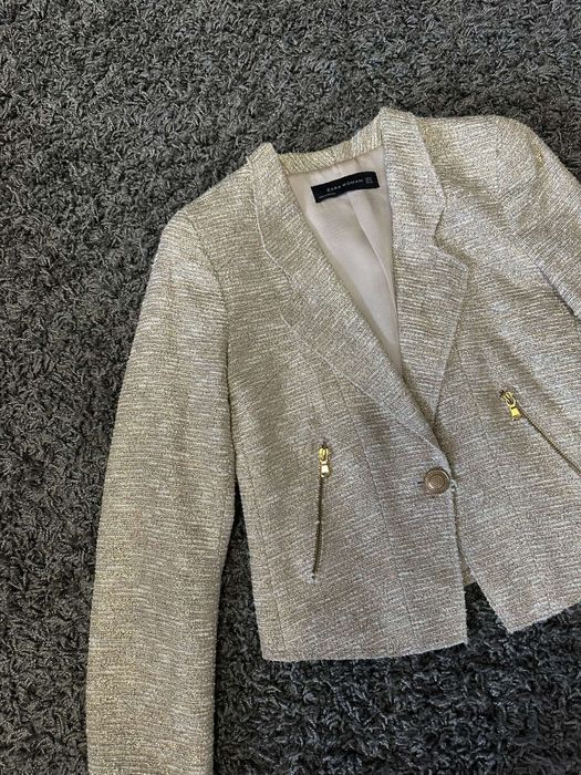 Твідовий піджак від Zara