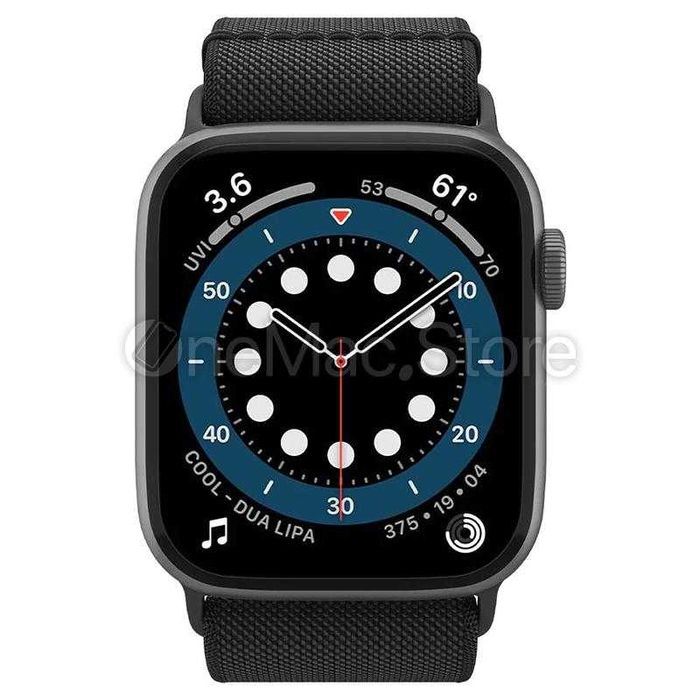 Ремінець Spigen Lite Fit для Apple Watch 38/40/41 mm (чорний/black)