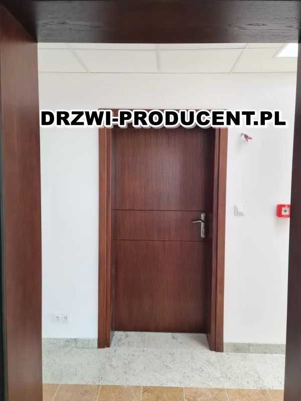 Drzwi drewniane zewnętrzne wejściowe na wymiar
