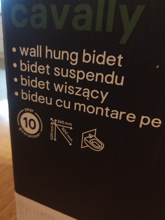 Bidet wiszący GoodHome Cavally bialy NOWY