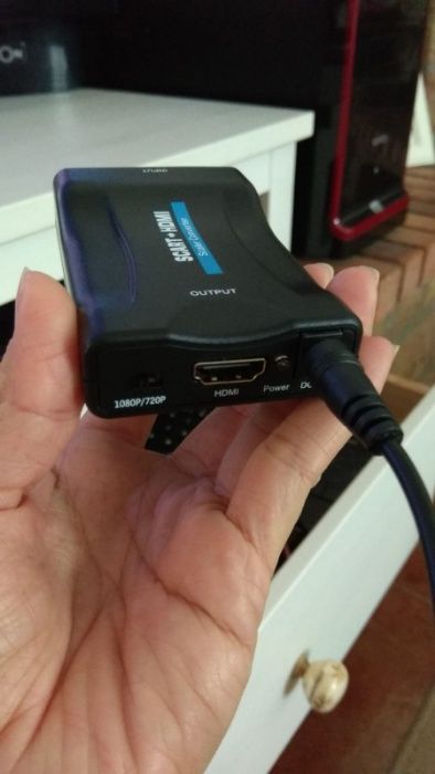 Adaptador scart hdmi