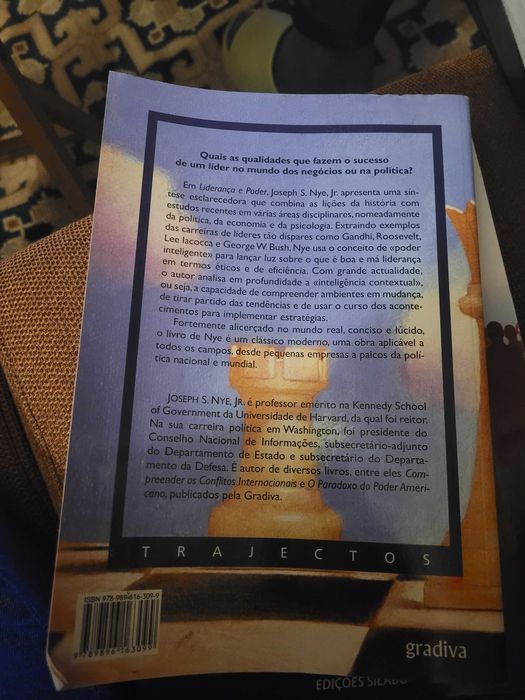 Livro sobre Liderança - Liderança e Poder, de Joseph S. Nye, Jr.
