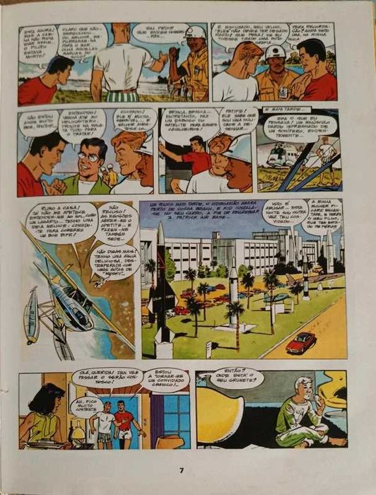 SOS no espaço, Dan Cooper, A. Weinberg, livro, banda desenhada