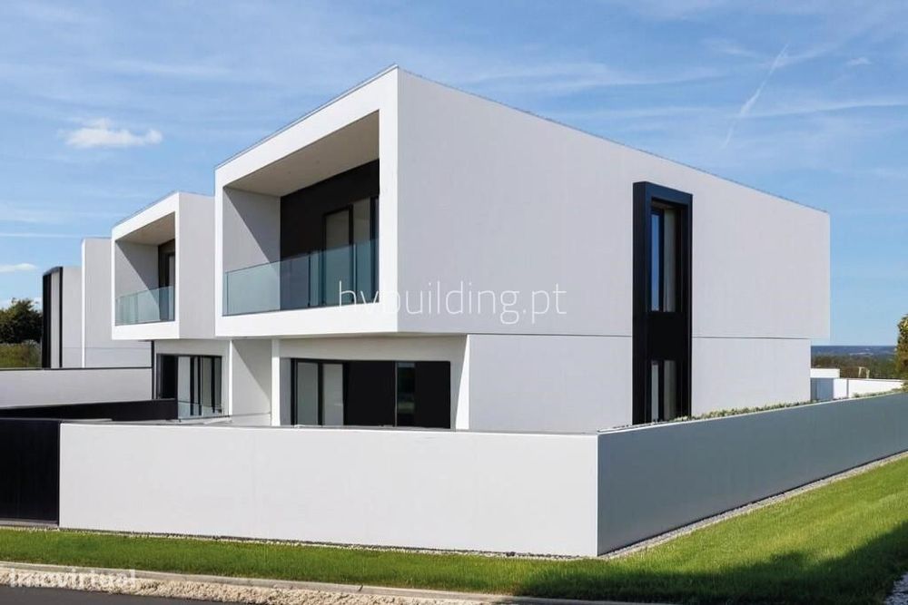 Moradias T3 em construção localizada em Vila Boa, Barcelos