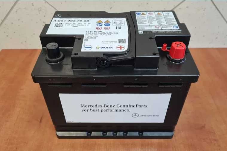 WRA Nowy akumulator Oryginał MERCEDES 60Ah 660A AGM - Varta Bmw Bosch