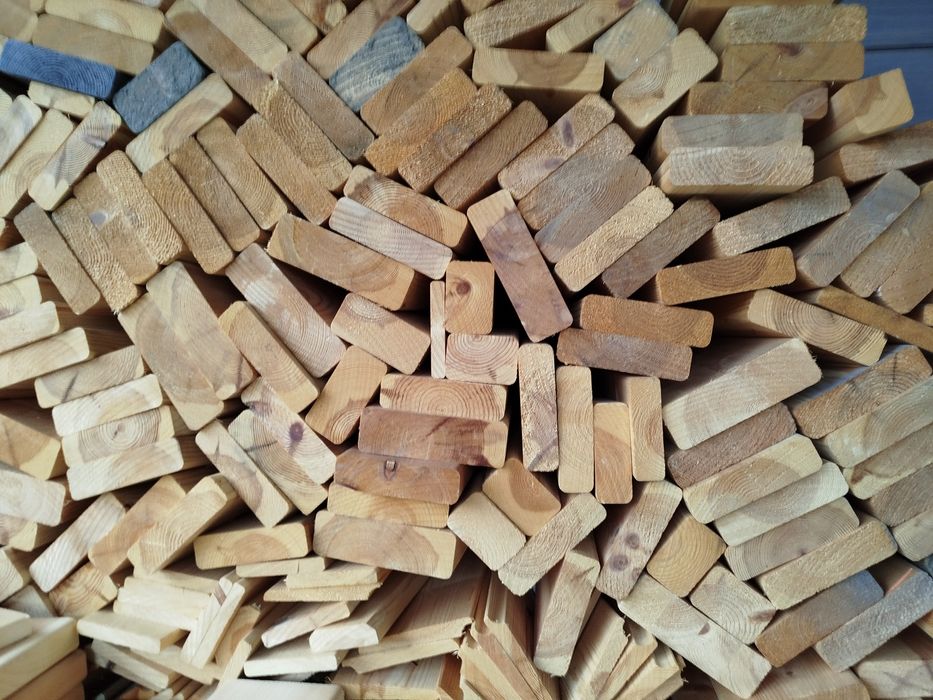 Drewno opałowe pocięte  dwa worki