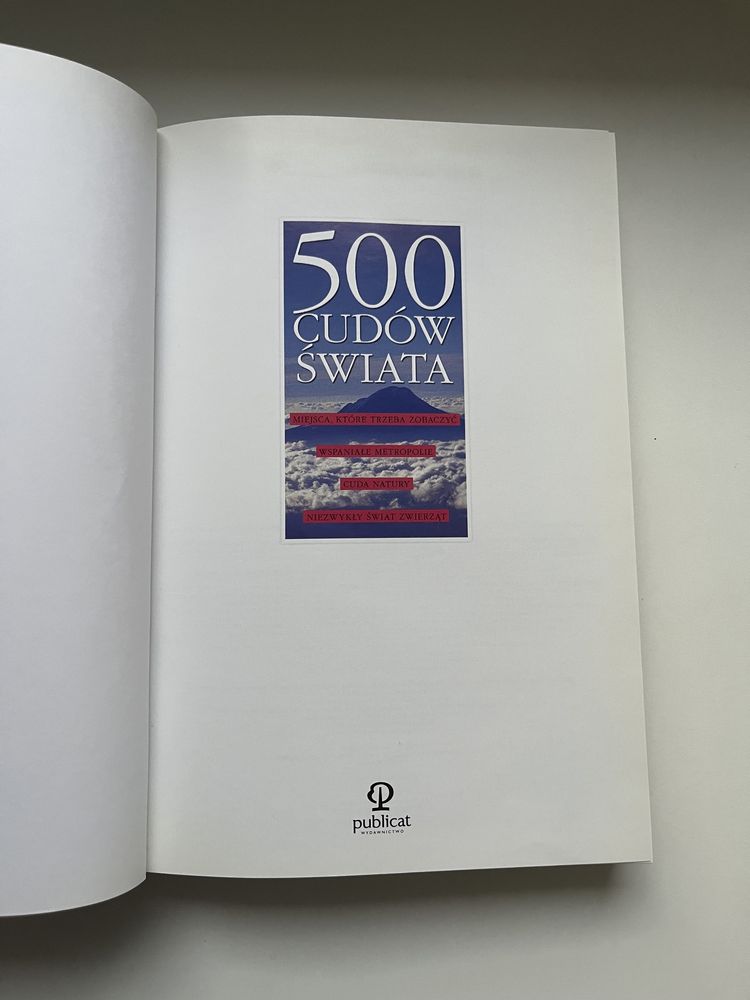 500 cudów świata książka na prezent