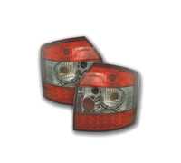 FAROLINS TRASEIROS LED PARA AUDI A4 AVANT 00-04 VERMELHO BRANCO