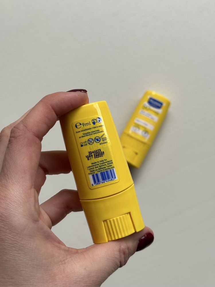 Сонцезахисний стік stick mustela мустела spf