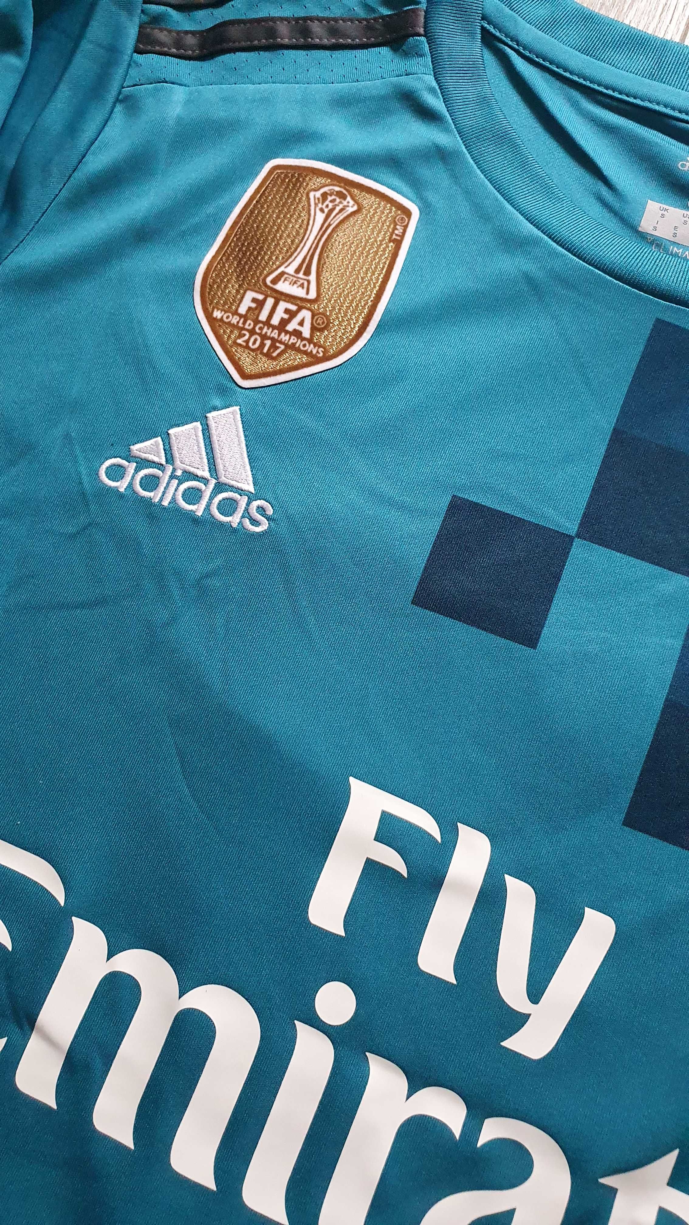 Koszulka Real Madryt 2017/18, Ronaldo 7, M, L  Długi Rękaw