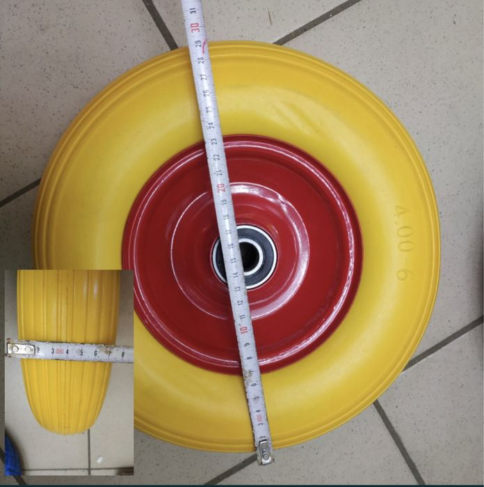 Колесо для тачки, колесо на тачку, пенополиуретановое колесо, колеса.