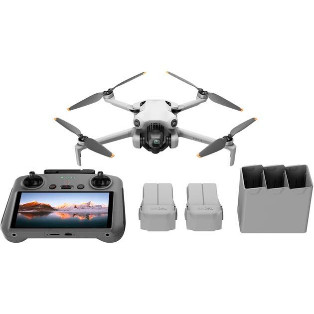 Квадрокоптер DJI Mini 4 Pro Fly More Combo DJI RC 2