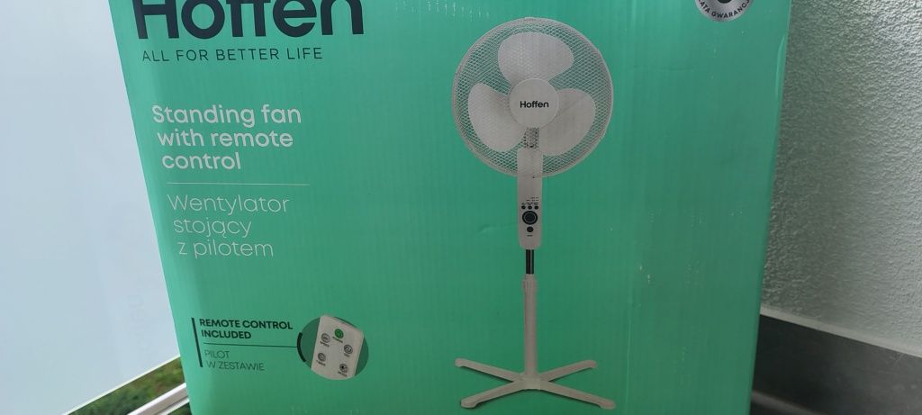 Wentylator Hoffen z pilotem nowy