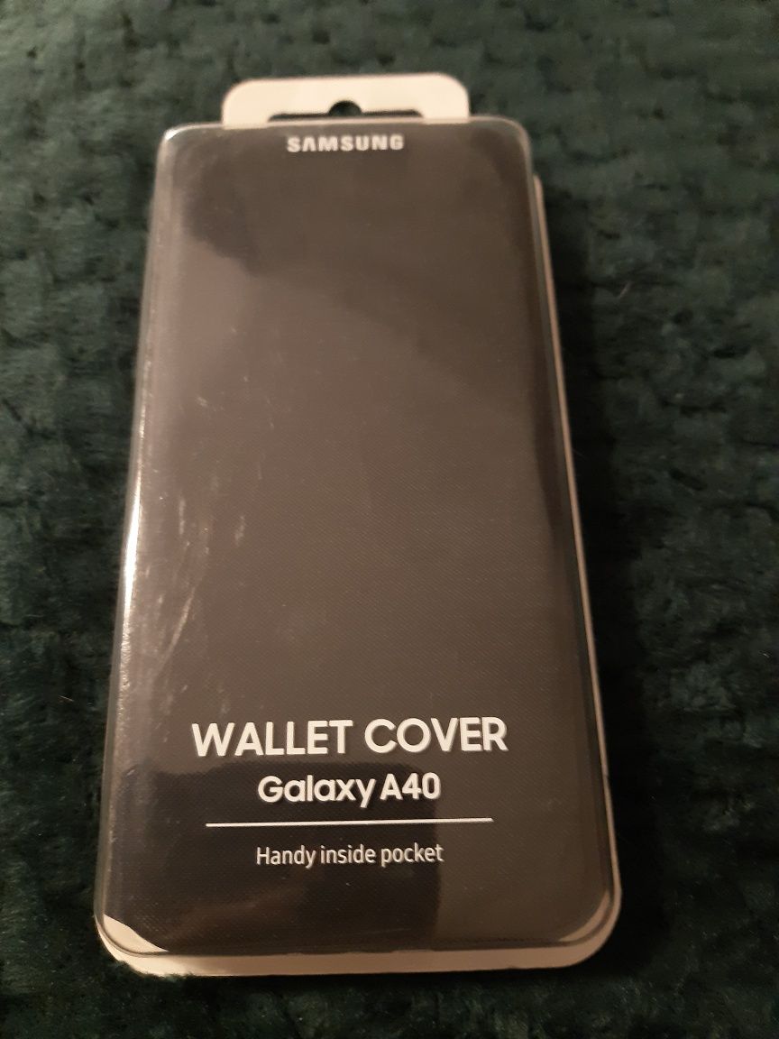 Samsung etui Wallet Cover CZARNY kolor