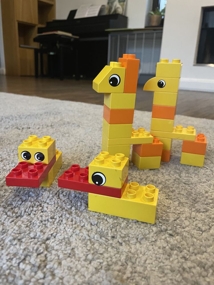 Lego duplo zwierzęta 108 klocków