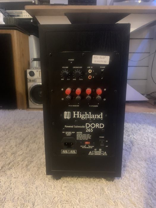 Sub woofer Highland Dord