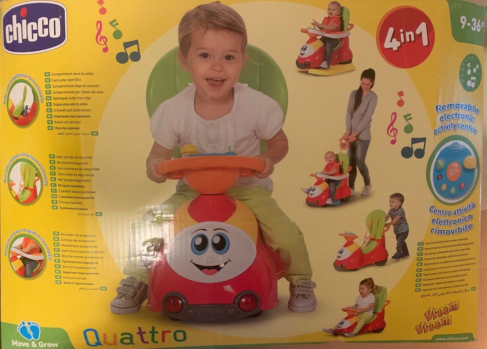 Carrinho da Chicco - 4 modalidades diferentes