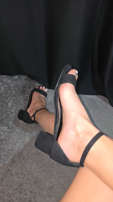 Sandałki uzywane czarne rozm 40