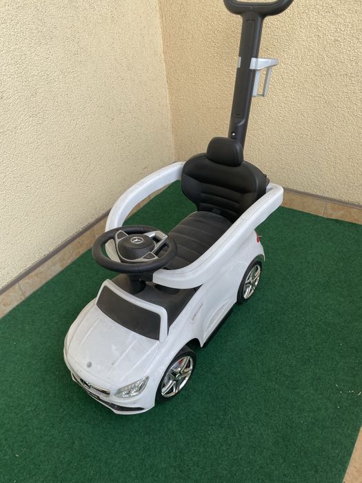 Jezdzik pchacz chodzik dla dzieci mercedes schowek dzwiek oparcie