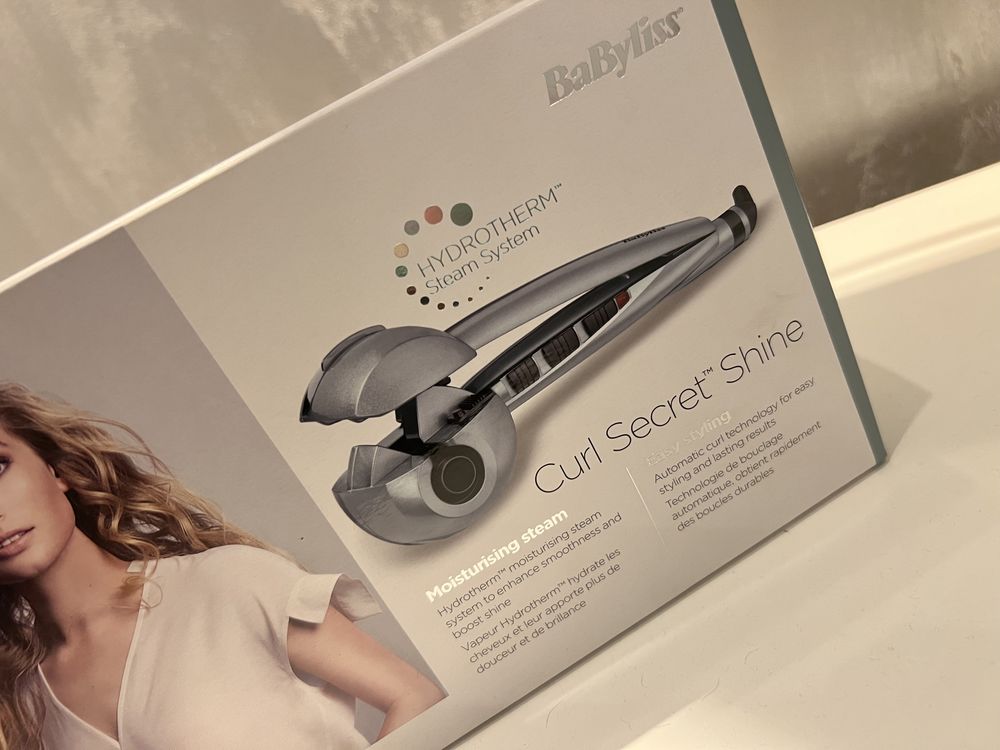NOWA lokówka automatyczna do włosów Babyliss curl secret shine