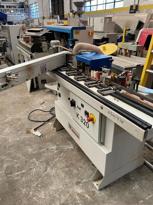 Orladora automatica com fresa de saida