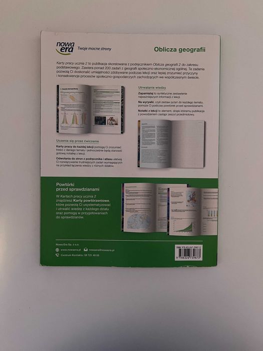 Oblicza geografii 2. Karty pracy ucznia