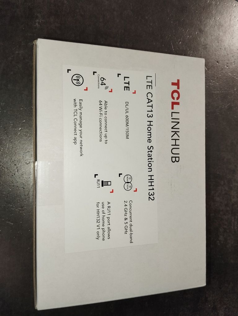 Router TCL LinkHub HH132 2.4/5 GHz ( nowy nigdy nie otwarty,gwarancja)
