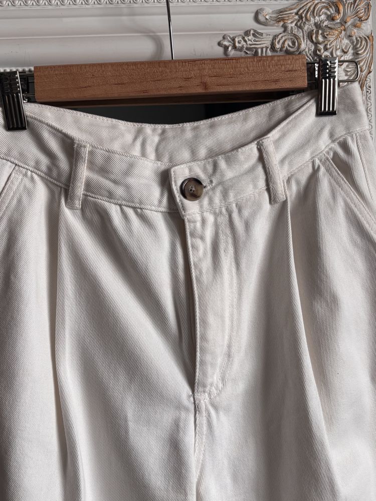 Massimo Dutti | Штани джинси брюки Wide Leg | XS–S | 100% бавовна